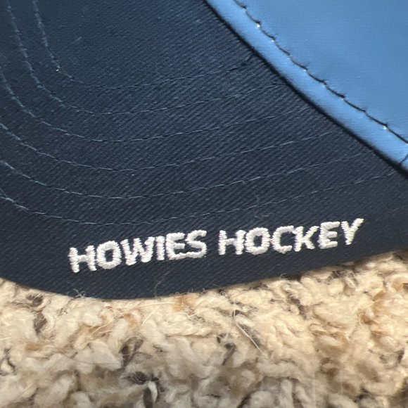 Howies Hockey Post Game Snapback Lid - Sky Blue/Navy - Picture 6 of 9